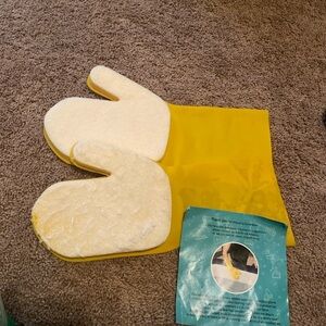 Pool Cleaning Gloves for Swimming Pool Hot Tub Spa Scrubbing Mitt Waterproof